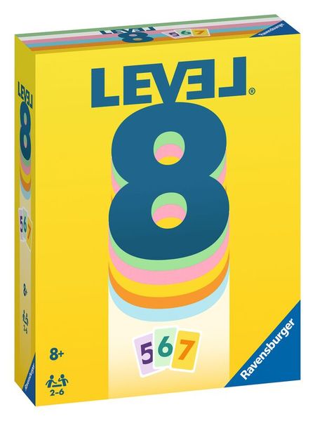 RAVENSBURGER Level 8, Kartenspiel, 2-6 Spieler, ab 8 Jahre