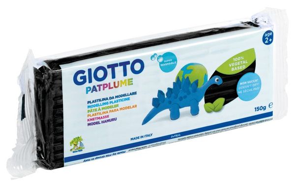 GIOTTO Patplume Kinder-Softknete, 12 x 150g, farbig sortiert