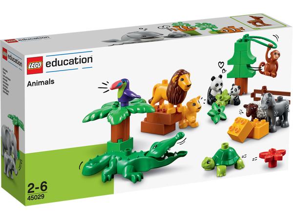 LEGO® Education Tiere, 91 teiliges LEGO® DUPLO® Set, ab 2 Jahre