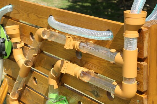 Outdoor Wasserwand mit Pumpe, (LxBxH): 132 x 81 x 114 cm