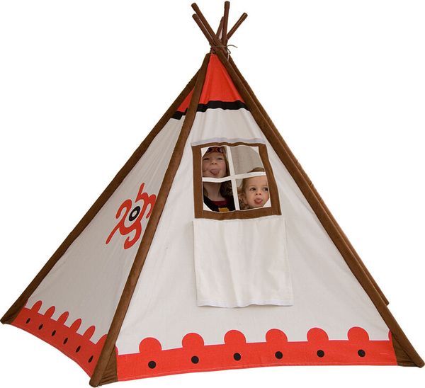 Wigwam / Zelt / Zimmer Tipi, 5 Seiten (150 x 148 cm)