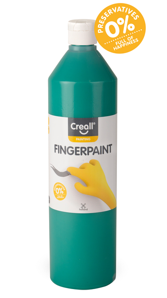 Fingerfarbe grün (Creall), 750 ml 