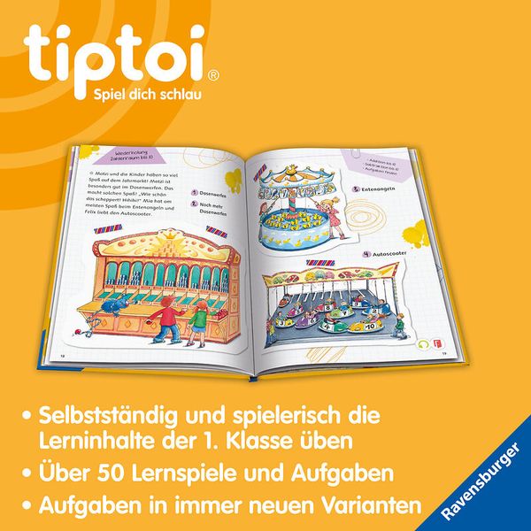 RAVENSBURGER tiptoi® Lern mit mir! Mathe 1. Klasse, ab 6 Jahre