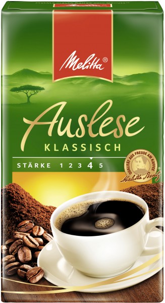 Kaffee, gemahlen (Melitta Auslese), 500g