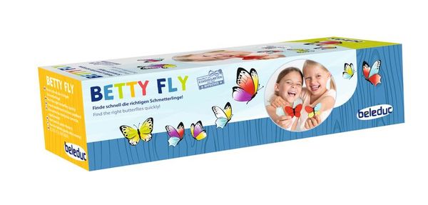 Betty Fly, Würfel- und Reaktionsspiel, 2-4 Personen, ab 4 Jahre