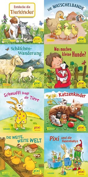 Pixi-Set Frühling und Ostern, 8 Stück