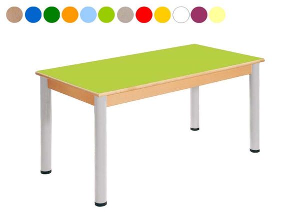 KIDZ PREMIUM Formica Tisch, 120 x 60 cm, höhenverstellbar (SONDERANGEBOT)