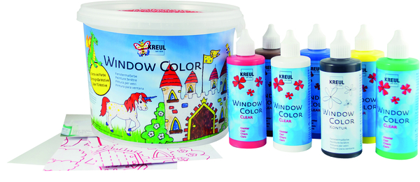 KREUL Window Color Set Powerpack Burg