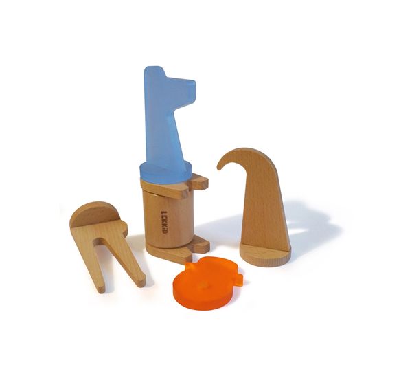 Magentisches Bauspiel "Imaginary Fauna Snack Kroko", 2er-Set