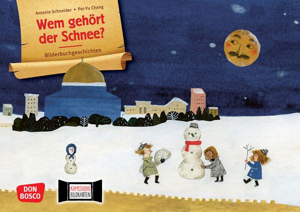 Kamishibai Bildkartenset - Wem gehört der Schnee?