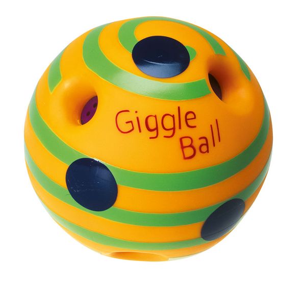 Giggle Ball - Spielball mit Geräuschen bei Bewegung, Ø 16 cm