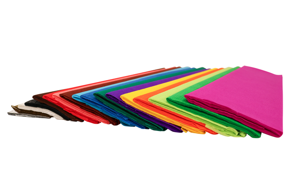 Krepppapier Komplett-Set, 170 Rollen, verschiedene Farben