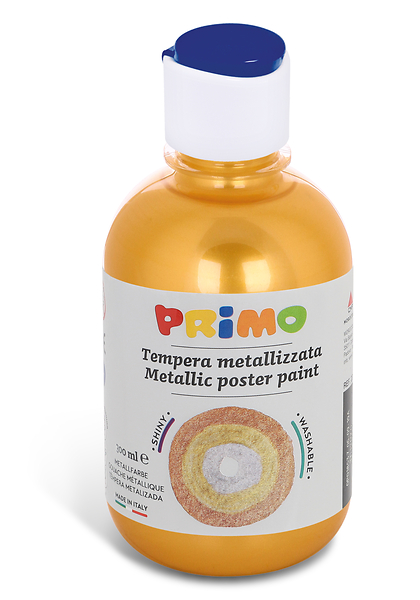 PRIMO Temperafarbe Metall 300ml, Farbe Gold