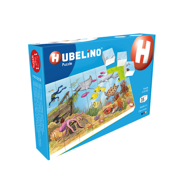 HUBELINO Puzzle Bunte Unterwasserwelt (35-teilig), ab 4 Jahre