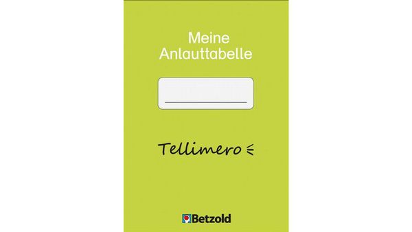 Tellimero Anlauttabelle, Schüler-Heft, 20 Stück