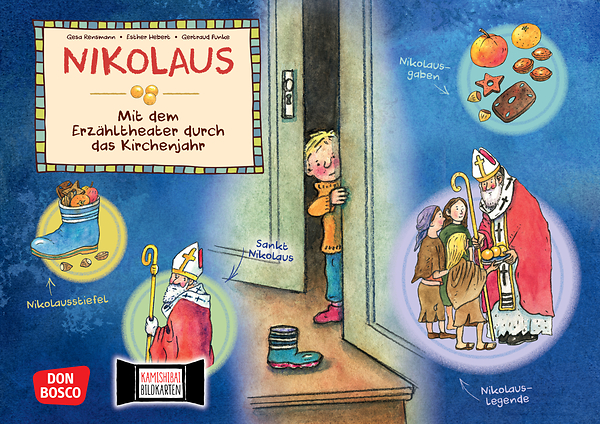 Kamishibai Bildkartenset: Nikolaus