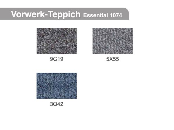 VORWERK® Teppich Parma (Essential) gekettelt, 200x200 cm, diverse Farben