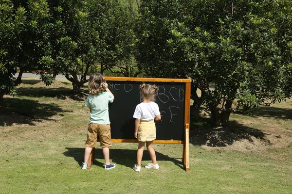 Outdoor Kreidetafel, inkl. 4 Standfüße