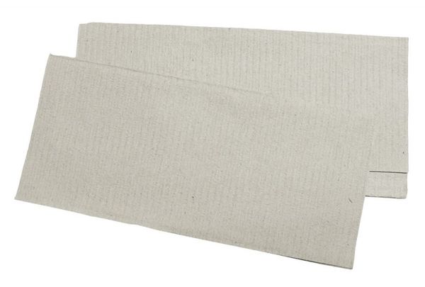 Handtuchpapier 1-lagig, natur, 23x23 cm, Z-Falz, 5.000 Blatt