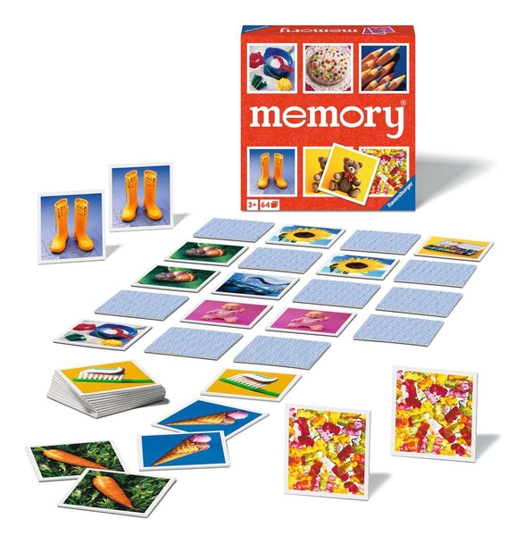 RAVENSBURGER Junior Memory, 64 Karten, ab 3 Jahre