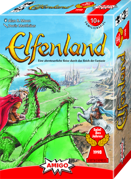 Elfenland, Gesellschaftsspiel, 2-6 Personen, ab 10 Jahre