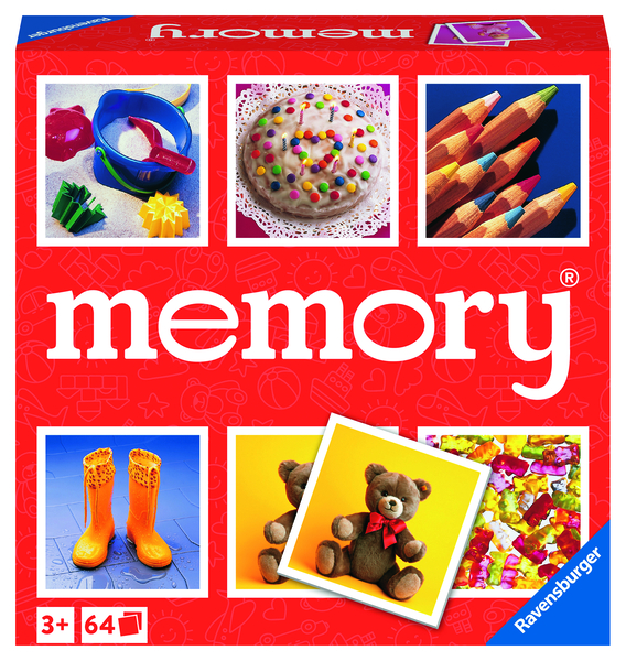 RAVENSBURGER Junior Memory, 64 Karten, ab 3 Jahre