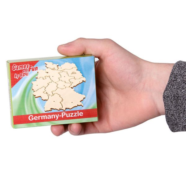 Deutschlandpuzzle aus Holz, ab 6 Jahre