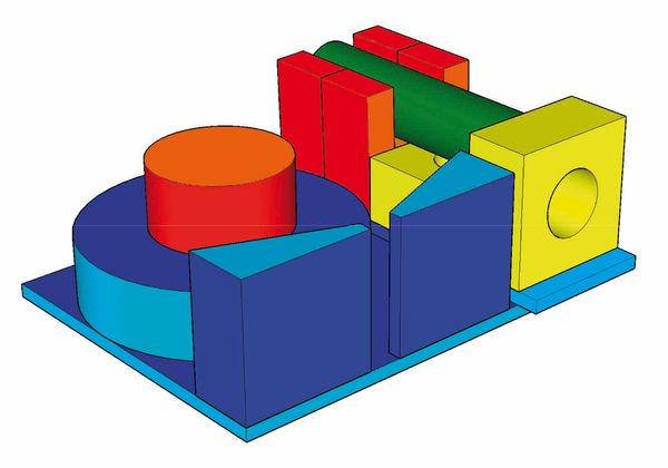 BÄNFER Baumodul MAXI, 11 Teile