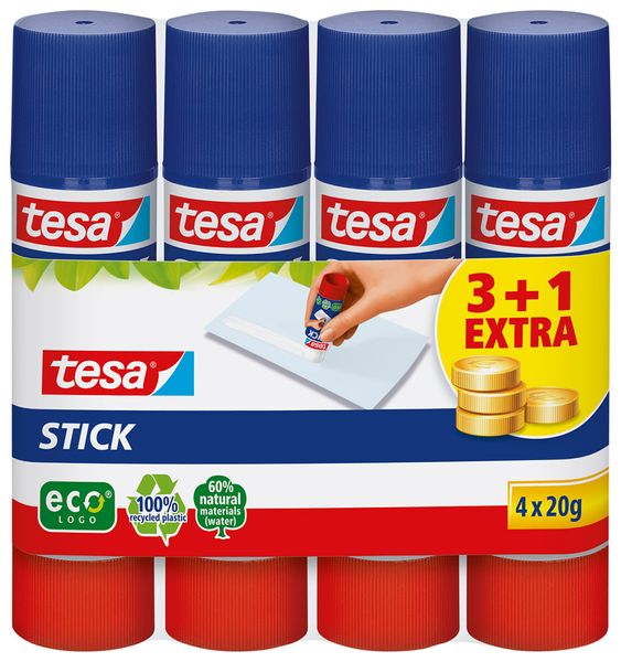 Tesa Stick ecoLogo 20 g, 4 Stk.