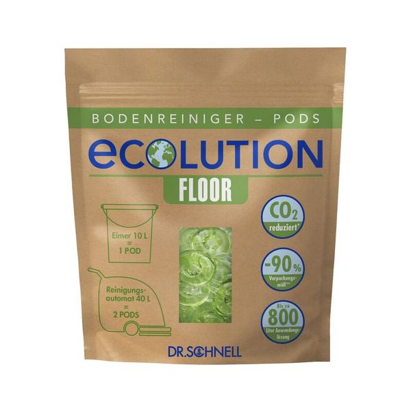 Ecolution Floortop Pods, Bodenreiniger (Dr. Schnell), 40 Pods