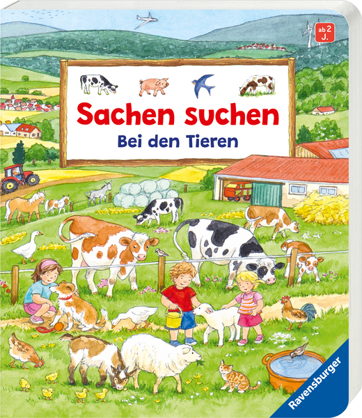 RAVENSBURGER Sachen suchen: Bei den Tieren, ab 2 Jahre