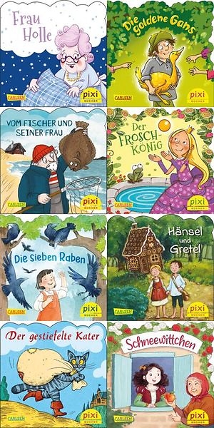 Pixi-Set Geschichten und Märchen, 8 Stück