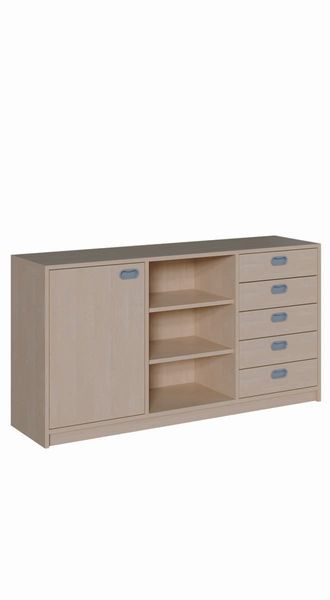 Raumteilerschrank Schübe links (B/H/T: 152 x 80 x 40 cm)