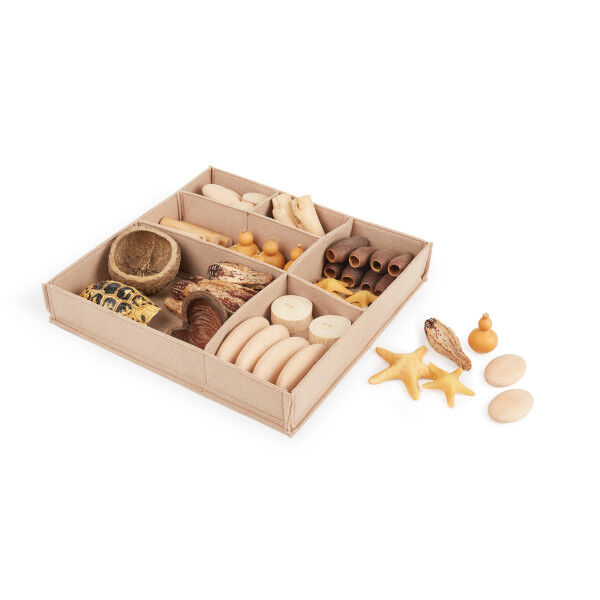 Loose Parts-Set, Natur-Geometrie (U3)