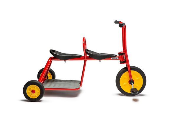 ITALTRIKE Carry - Taxi-Dreirad für 2 Kinder