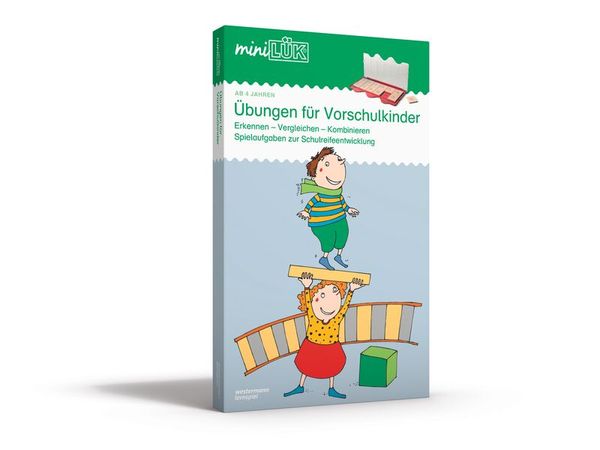 miniLÜK-Set - Übungen für Vorschulkinder, 4 -6 Jahre