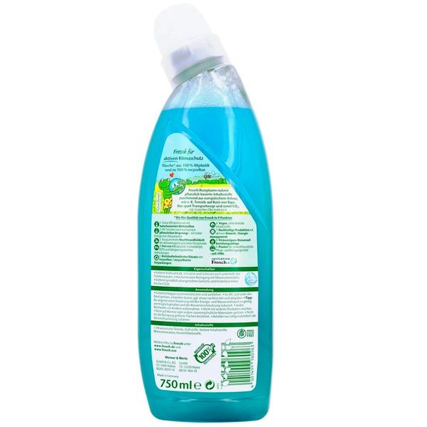 Frosch Meeresmineralien WC-Reiniger, 750 ml