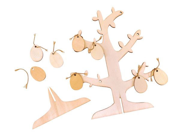 Osterbaum mit 8 Ostereiern, 4er Set (SONDERANGEBOT)