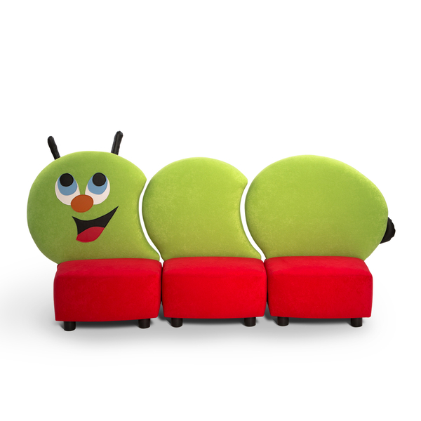 Gehler Kindersofa Raupe 3-teilig