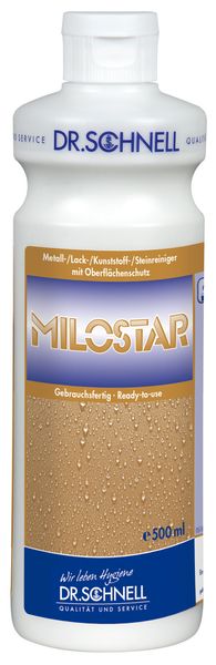 Dr. Schnell Milostar, Metall-, Lack-, Kunststoffreiniger, 4 x 500 ml