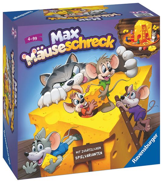 RAVENSBURGER Max Mäuseschreck, ab 4 Jahre