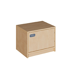 Kleiner geschlossener Schrank, Höhe 40 cm