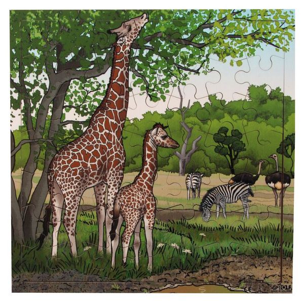 Puzzle Giraffen, 49 Teile, ab 3 Jahre (SONDERANGEBOT)