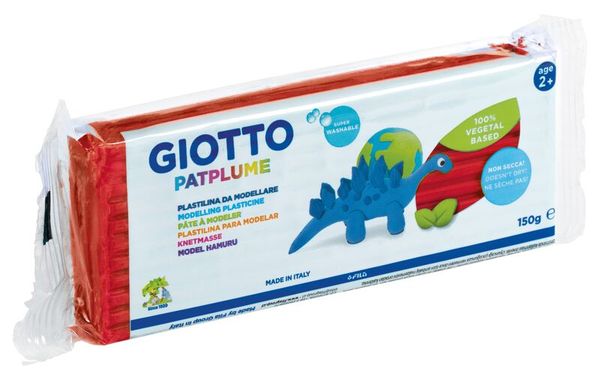 GIOTTO Patplume Kinder-Softknete, 12 x 150g, farbig sortiert