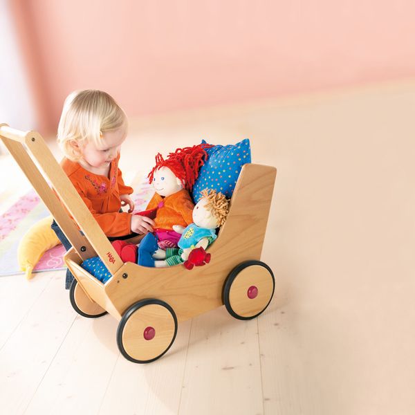 HABA Puppenwagen Natur, ab 12 Monate