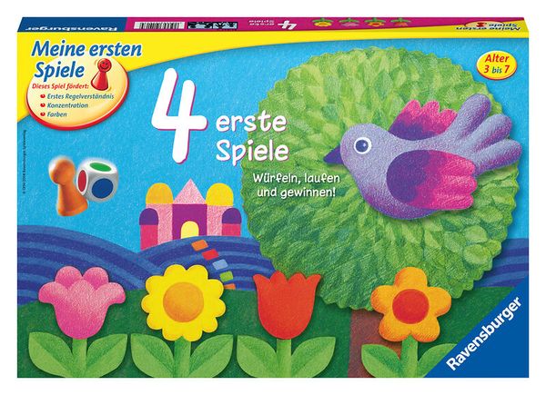 RAVENSBURGER KiGa Spiele-Set, ab 3 Jahre (5 Teile)