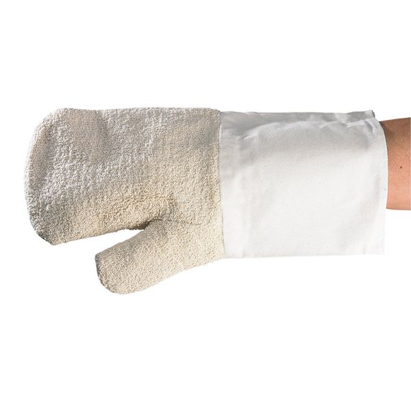 Backhandschuhe Frottee - Länge 31 cm, 1 Paar