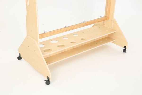 Mobile Maltafel aus Holz, ab 3 Jahre, LxBxH: 123 x 70 x 130 cm