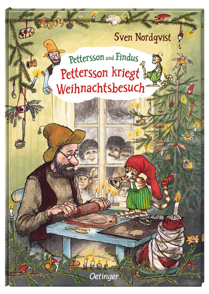 Pettersson und Findus. Pettersson kriegt Weihnachtsbesuch