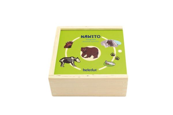 Nawito Puzzle - Tierarten, 9 Puzzles mit je 5 Teilen, ab 4 Jahre